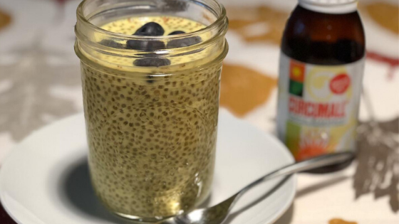 Read more about the article Turmeric Chia Pudding Recipe