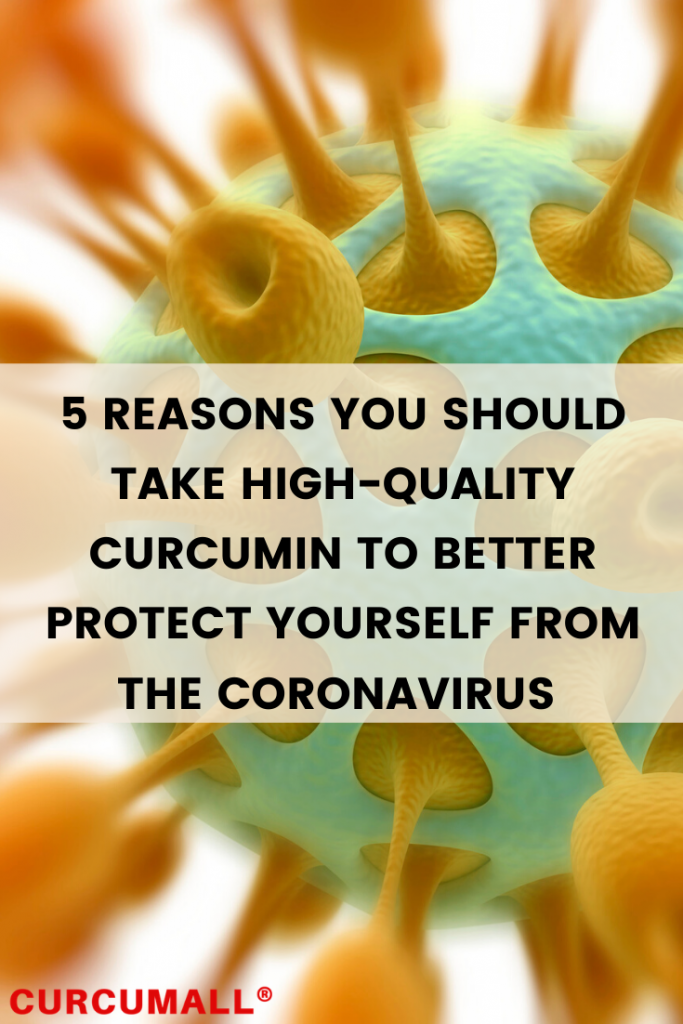 5 reasons you should take high-quality curcumin to better protect yourself from Coronavirus COVID-19